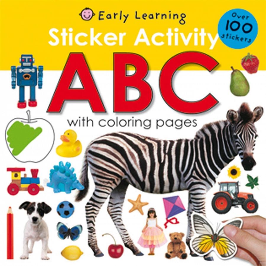Sticker Activity ABC Book Cover